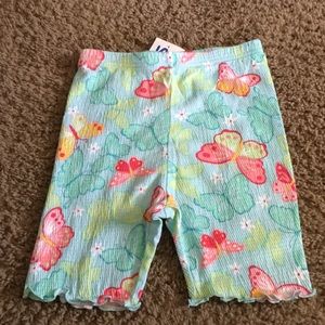 NWTs Vintage Gymboree Butterflies biker shorts 6